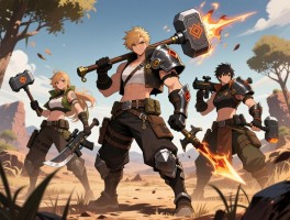 荒野大锤党交流一下：你们现在都用什么配装？高伤流还是暴击流更无脑？