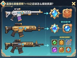 晶核装备强化顺序图_先强化武器还是印章？+10之后该怎么规划资源？
