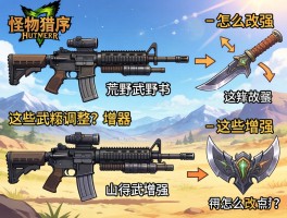 怪物猎人荒野武器调整,哪些武器增强,怎么改的
