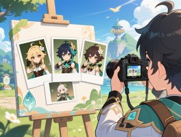 拍照攻略活动原神,提瓦特忆画留影点在哪,画外旅照怎么装备相机,沉玉之旅四张照片怎么拍