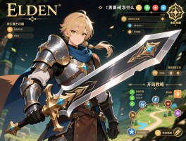 艾尔登法环勇士攻略，属性怎么加点,开局路线如何规划,巨剑怎么获得