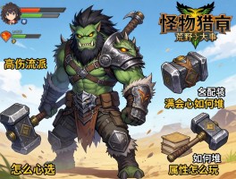 怪物猎人荒野大锤配装,高伤流派怎么选,满会心如何堆,属性锤怎么玩