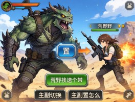 怪物猎人荒野换武器按哪个键,战斗中如何快速切换武器,主副武器怎么设置