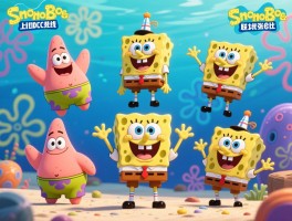 海绵宝宝联动DLC上线 6张比