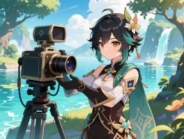 原神活动攻略光影,旖旎水界怎么过,留影目标在哪里找,布列松的留影机怎么用