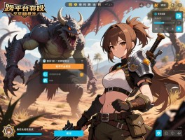 怪物猎人荒野联机跨平台,如何设置跨平台联机,联机卡顿怎么办