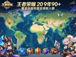 王者荣耀2019年90+英雄地图升级巩固全球收入榜