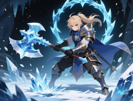 艾尔登法环冰斧攻略，冰壳斧怎么获得，战技冻霜踏地怎么用，和冰霜践踏哪个好