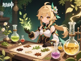 原神活动药材攻略,升炼研巧万策金怎么过,药材功效特征怎么选,炼金考核怎么摆