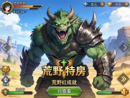 怪物猎人荒野成就界面，成就怎么分类查看？达成条件在哪看？进度怎么追踪？