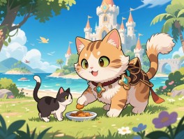 猫活动攻略原神,茸茸城堡大喵险怎么玩,清籁岛喂猫在哪,猫咪亲密度如何提升