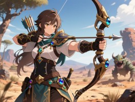 刚玩怪物猎人荒野，弓箭毕业配装和武器珠子怎么搭？求大佬指点！