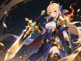 艾琳装备强化顺序图怎么看懂？金色圣剑和博学者之怒哪个该优先升级？