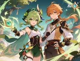 原神叶兰活动攻略，叶兰技能怎么用，圣遗物怎么选，与行秋哪个好