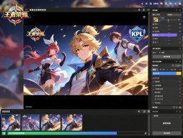 王者荣耀KPL赛程剪辑,剪辑软件推荐,如何制作精彩集锦,高光时刻怎么剪