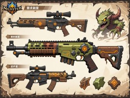 怪物猎人荒野武器衍生图攻略，武器怎么强化,派生路线怎么走,材料哪里刷