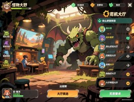 怪物猎人荒野联机大厅怎么创建，怎么加入好友大厅，大厅类型怎么选