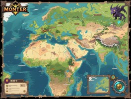 怪物猎人荒野地图大概多大,地图总面积是前作几倍,包含哪些主要地形,探索全部区域要多久