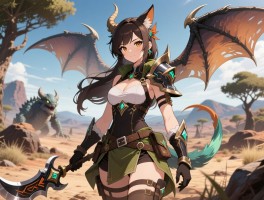 求教！怪物猎人荒野不打MOD，怎么才能配出好看的女猎人幻化？