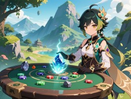 原神新活动倒光石攻略，流明石怎么升级最快，群山的影子任务怎么过，赌石选哪个区域