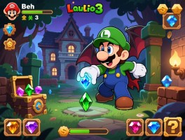 路易吉洋馆3全关卡怎么过,boss打法如何,宝石收集技巧有哪些