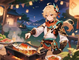 烤鱼活动攻略原神,炙脍之夜怎么玩,隐藏烤鱼配方是什么,式大将好感度如何提升