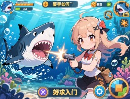 打鲨鱼游戏有哪些技巧,捕鲨鱼怎么玩,打鲨鱼游戏新手如何入门
