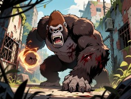 旧封锁区boss猩猩无伤打法,猩猩技能怎么躲,单人怎么卡位