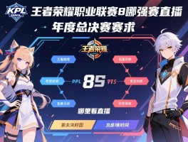KPL王者荣耀职业联赛8强赛程,年度总决赛时间,8强对阵图,哪里看直播