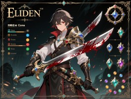 艾尔登法环攻略双刀流血,武器怎么选,感应怎么加点,护符怎么搭配