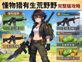 怪物猎人荒野完整版攻略,武器怎么选,主线流程怎么做,刷钱技巧有哪些