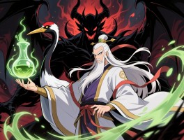 鹤仙人：武学宗师还是炼丹恶魔？龙珠反派，黑神话阴谋揭秘