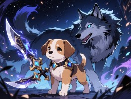 永夜降临复苏小狗是什么,双刃灵犬给谁用最好,物理输出魔偶怎么选,小狗和狂狼怎么搭配