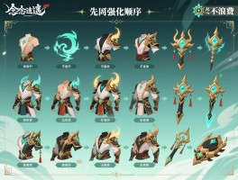 一念逍遥装备强化顺序图如何规划资源不浪费？不同部位先强化哪个收益最高？