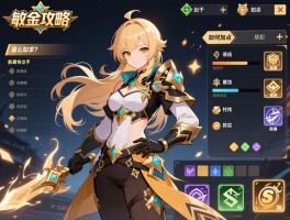 敏金攻略，如何加点能最快出手，装备该怎么选，队伍如何搭配？