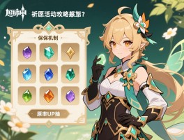 原神祈愿活动攻略,保底机制怎么算,概率UP怎么抽,原石怎么规划最划算