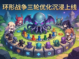 硬核克苏鲁战棋环形战争三轮优化沉浸上线