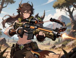 求一套怪物猎人荒野的贯通重弩配装，要能兼顾输出和生存的！