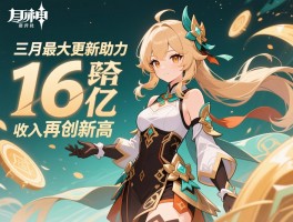 原神三月最大更新助力16亿收入再创新高