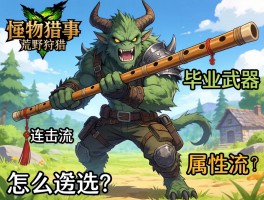 怪物猎人荒野狩猎笛毕业武器怎么选？连击流还是属性流更强？