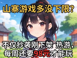 山寨游戏多没下限？不仅抄袭刚下架的热游，每周还要98元才能玩