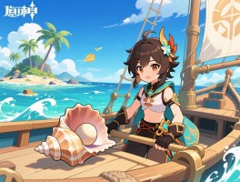 原神盛夏活动攻略，海岛大冒险怎么玩，回声海螺怎么找，浪船操作有什么技巧