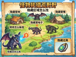 怪物猎人荒野地图隐藏区域怎么找,隐藏营地有哪些,隐藏怪物怎么触发,隐藏道具怎么获得