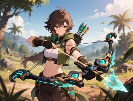 刚玩荒野巨弩，求问属性流怎么配装？技能优先级怎么选？