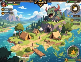 怪物猎人荒野地图全景,营地位置在哪,天气系统怎么利用,隐藏区域怎么进