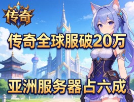 传奇M全球服破20万 亚洲服务器占六成
