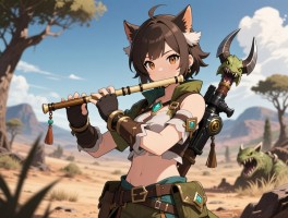 怪物猎人荒野狩猎笛开荒怎么配装？新手用哪把笛子过渡最舒服？