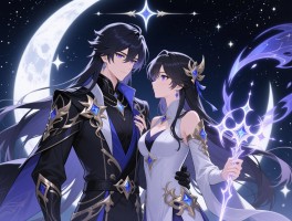 永夜复苏男女主,夜隐星眸身份是什么,月下誓约技能怎么用,双生契约怎么解锁