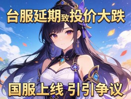 台服延期致股价大跌 国服上线引争议