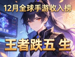 12月全球手游收入榜王者跌五 天